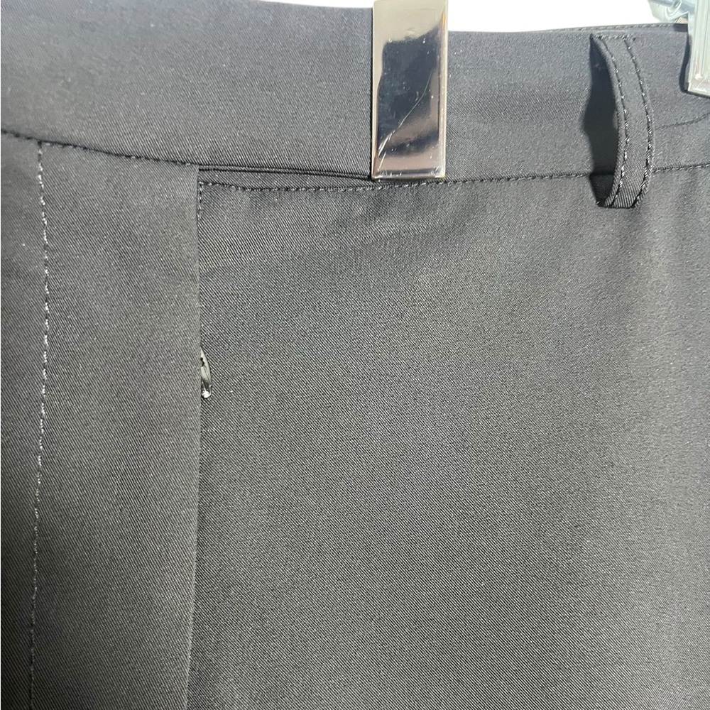 Chic Black Straight Leg Women's Pants - Picture 3 of 5